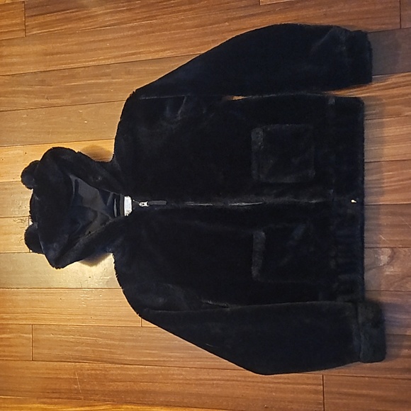 H&M Girls Fur Jacket - Picture 3 of 8